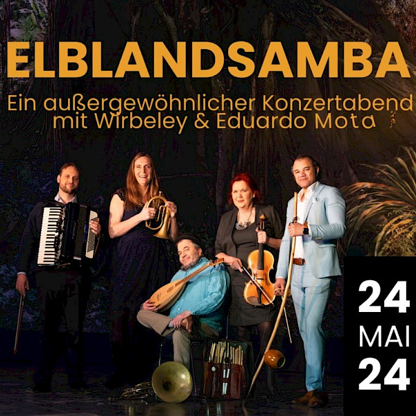 NICHT VERPASSEN: Hier werden Kulturen musikalisch verbunden. Gemeinsam mit Eduardo Mota lädt das Dresdner Ensemble WIRBELEY ins ...